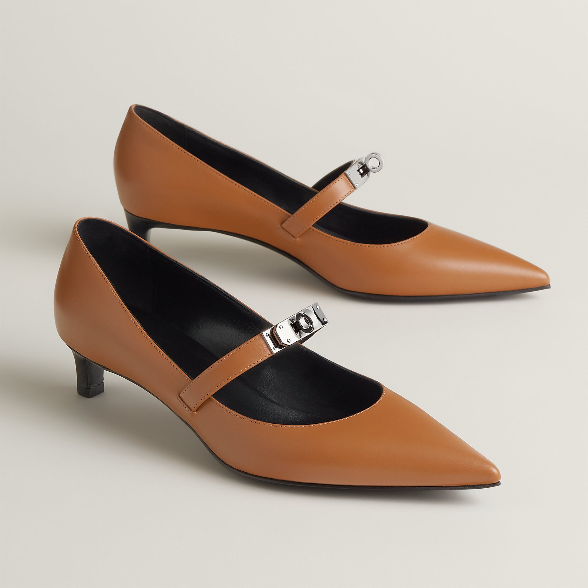  Hermes Kiara 40 Pump Naturel Clair