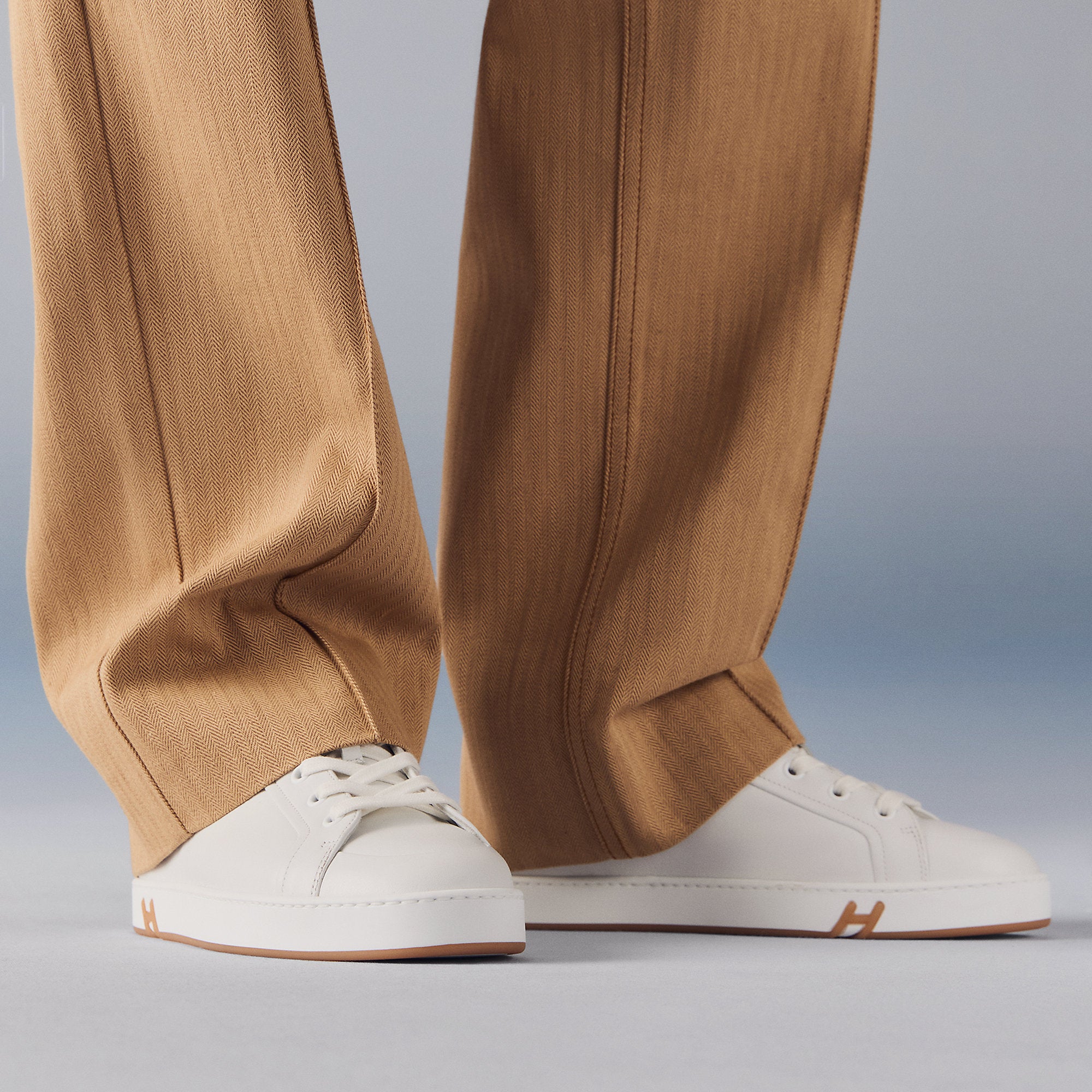  Hermes Kid Sneaker Blanc