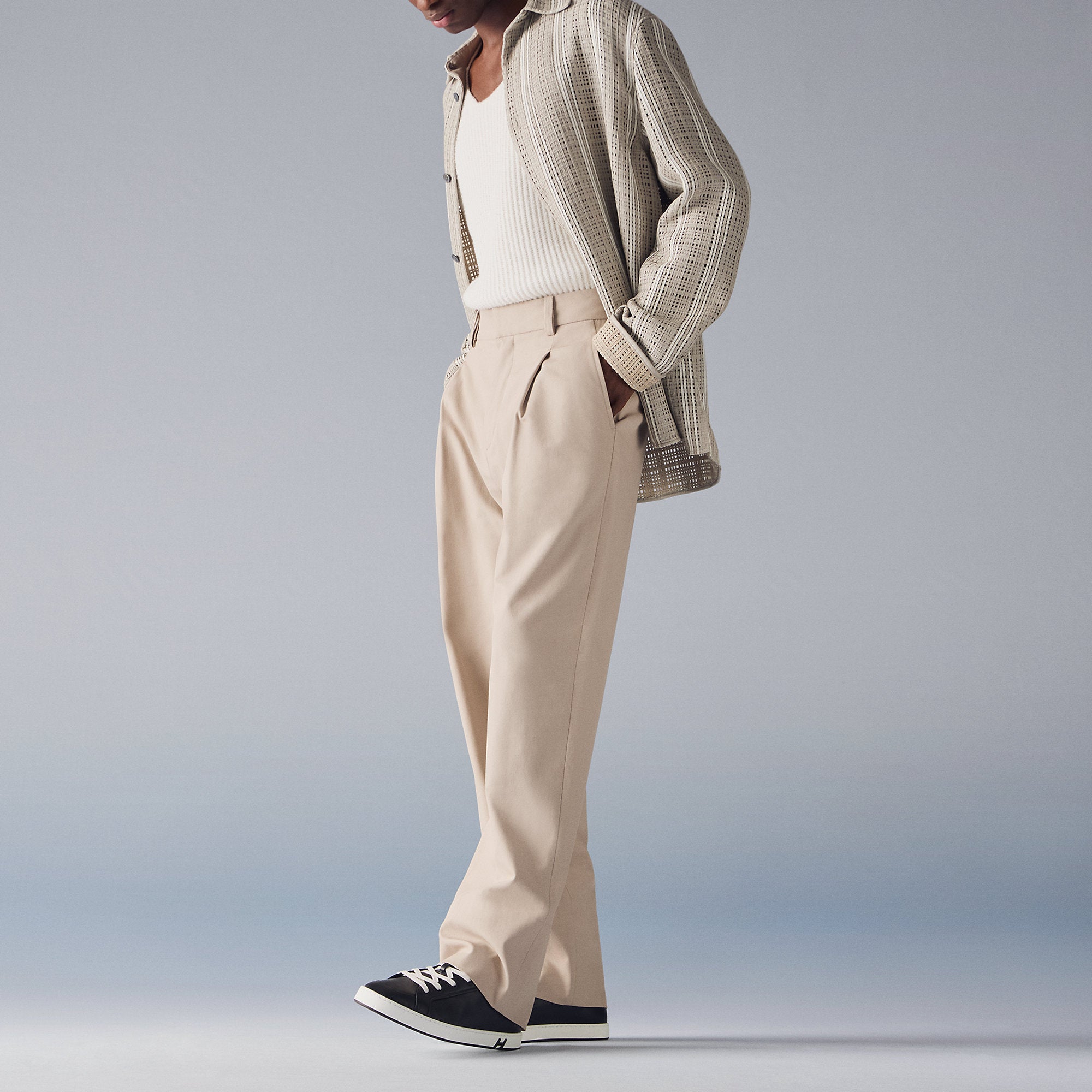  Hermes Kid Sneaker Noir