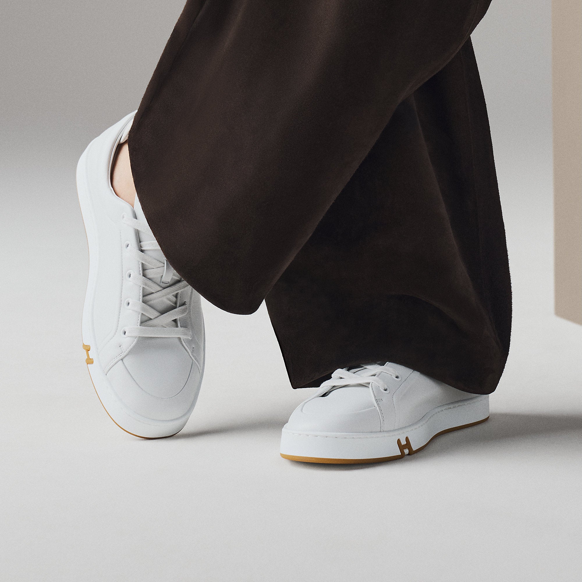  Hermes Kid Sneaker Blanc