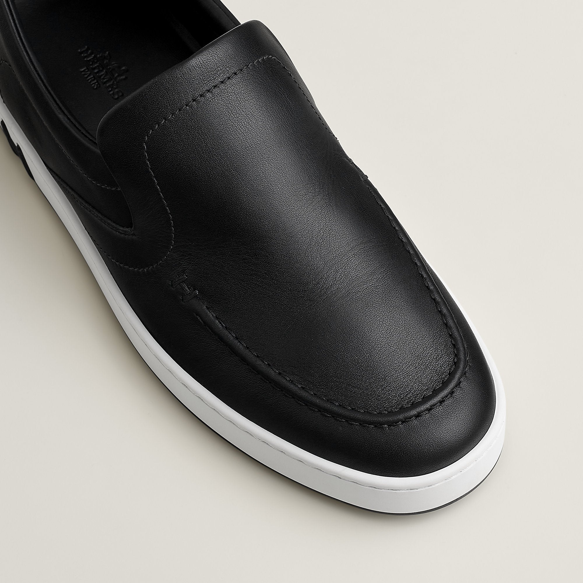  Hermes Kiddy Slip On Sneaker Noir