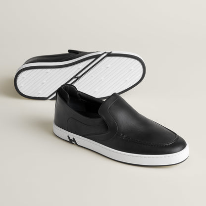  Hermes Kiddy Slip On Sneaker Noir