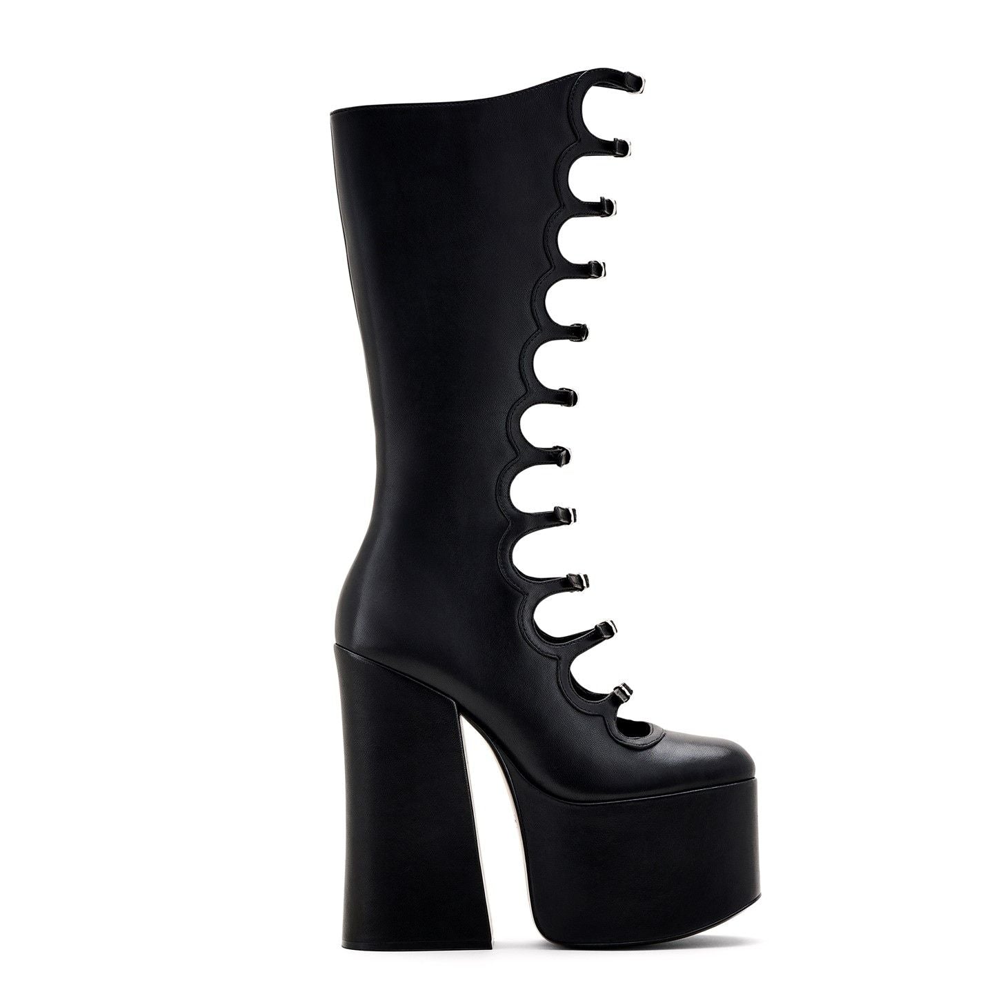  Kiki Knee-High Boots Black