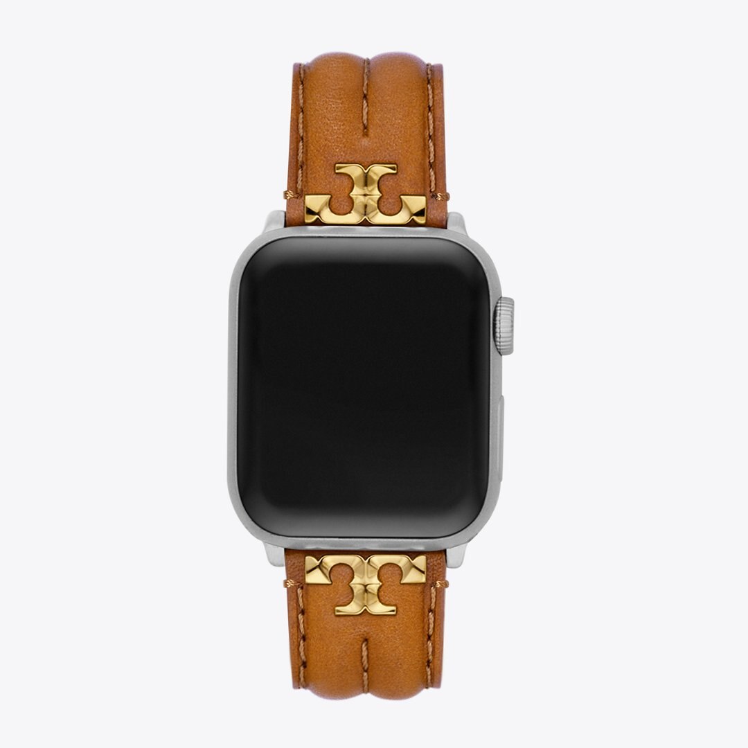 Tory Burch Kira Band for Apple Watch LUGGAGE