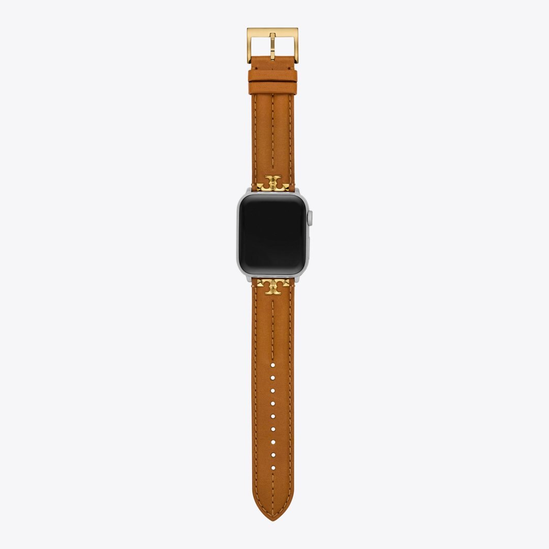 Tory Burch Kira Band for Apple Watch LUGGAGE