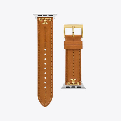 Tory Burch Kira Band for Apple Watch LUGGAGE