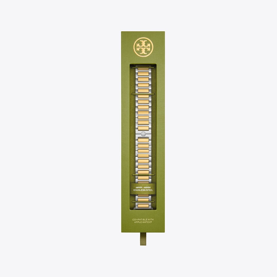 Tory Burch Kira Band for Apple Watch TWO-TONE