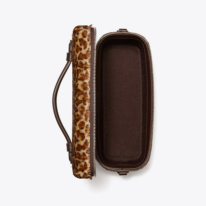 Tory Burch Kira Calf Hair Vanity Case Multi