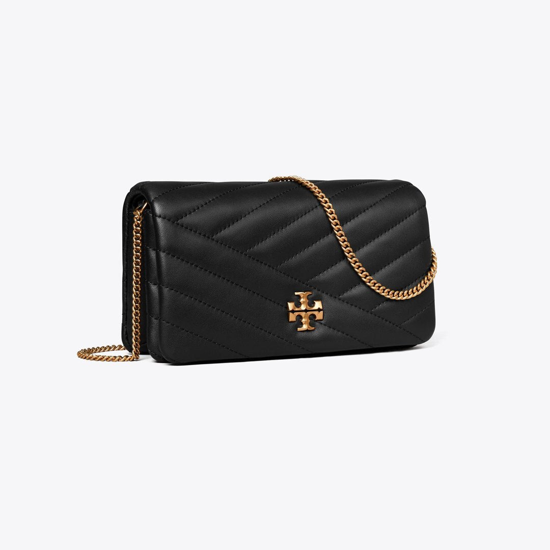 Tory Burch Kira Chevron Crossbody Black