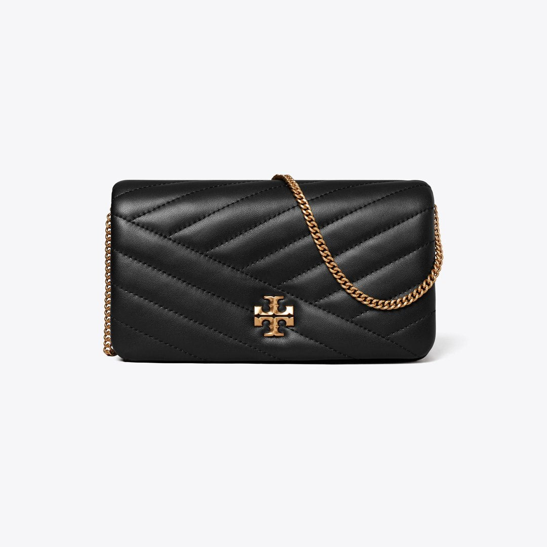 Tory Burch Kira Chevron Crossbody Black