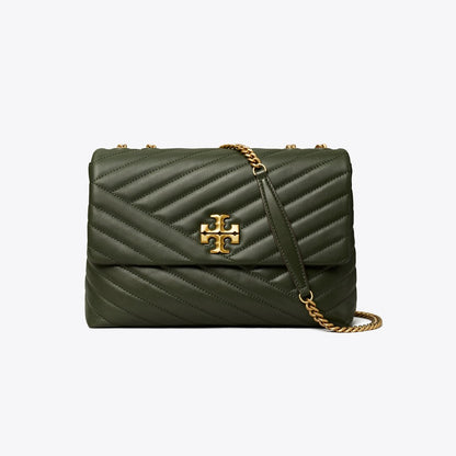 Tory Burch Kira Chevron Shoulder Bag SYCAMORE