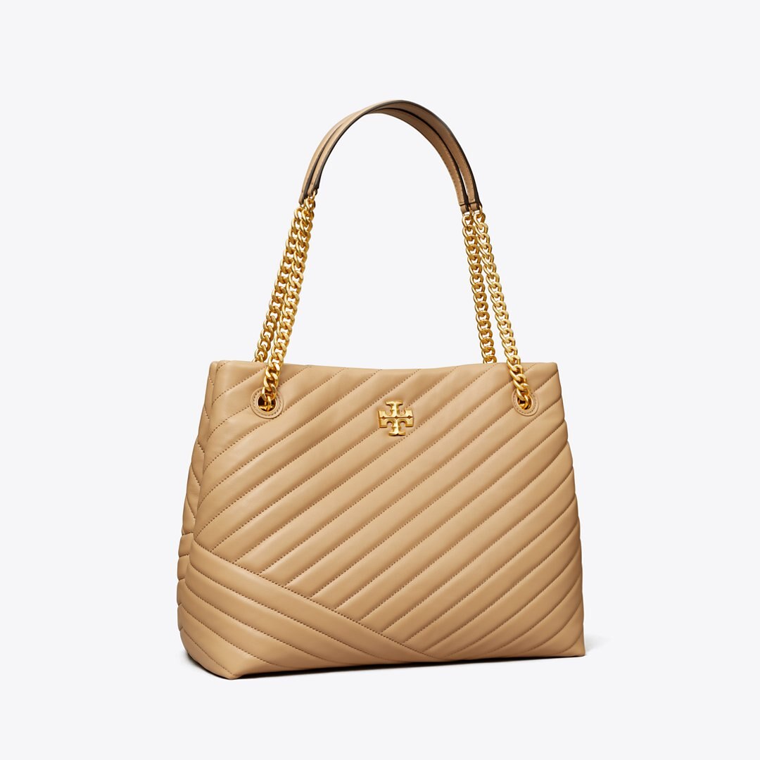 Tory Burch Kira Chevron Tote Desert Dune