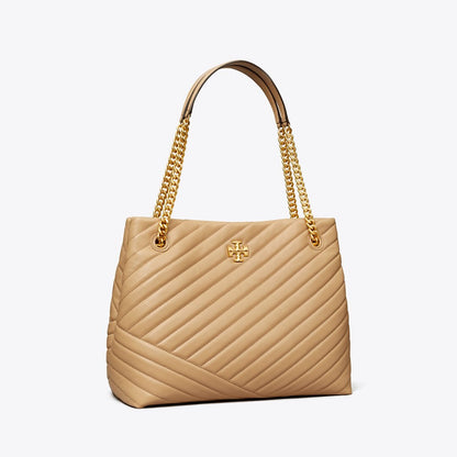 Tory Burch Kira Chevron Tote Desert Dune
