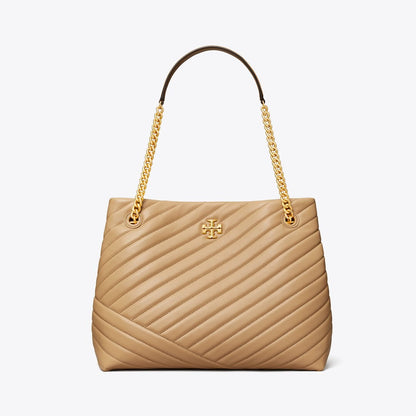 Tory Burch Kira Chevron Tote Desert Dune