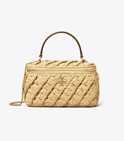 Kira Crochet Vanity Case Natural Natural