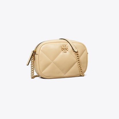Tory Burch Kira Diamond Quilt Camera Bag Vanilla Soft Serve