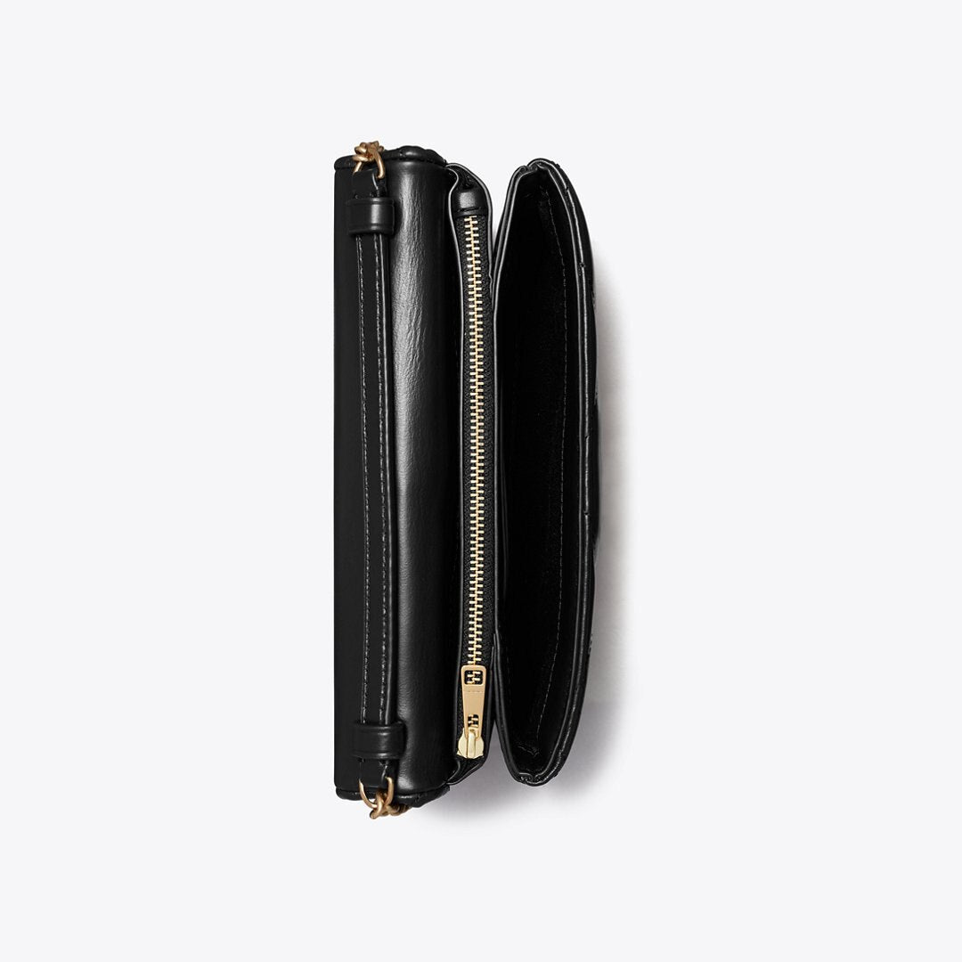 Tory Burch Kira Diamond Quilt Crossbody Black