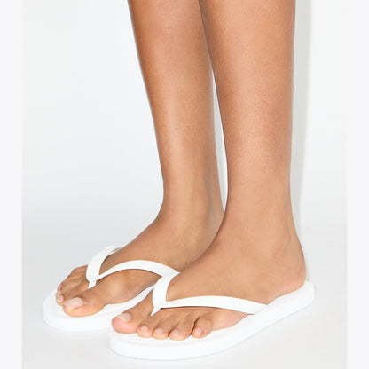 Tory Burch Kira Padded Flip-Flop OPTIC WHITE / OPTIC WHITE