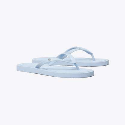 Tory Burch Kira Padded Flip-Flop ARIA BLUE / SILVER
