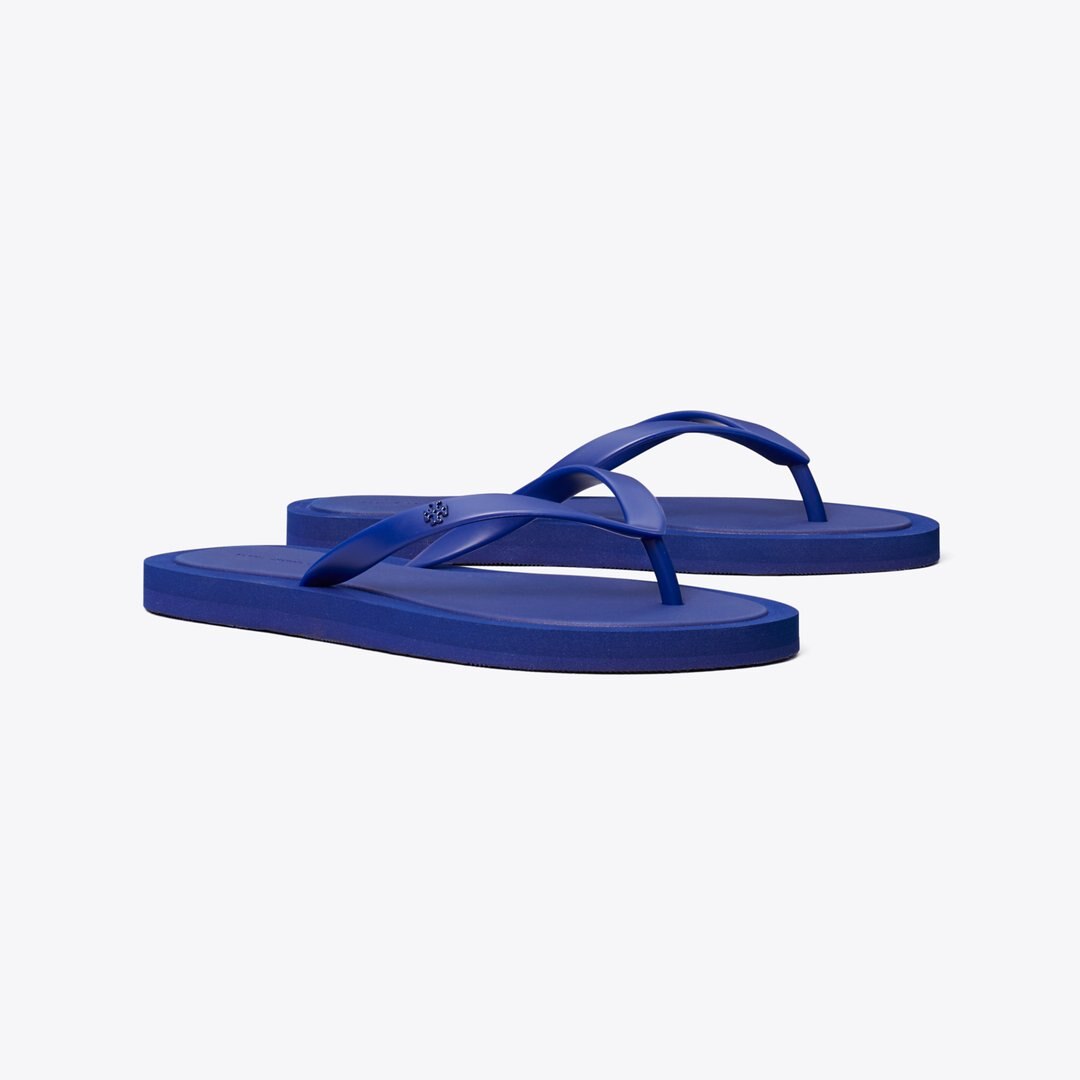 Tory Burch Kira Padded Flip-Flop BALLPOINT BLUE / BALLPOINT BLUE
