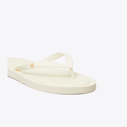 Tory Burch Kira Padded Flip-Flop NEW IVORY / GOLD