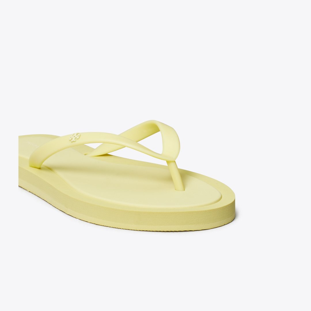 Tory Burch Kira Padded Flip-Flop SOFT YELLOW / SOFT YELLOW