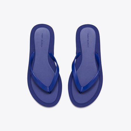 Tory Burch Kira Padded Flip-Flop BALLPOINT BLUE / BALLPOINT BLUE