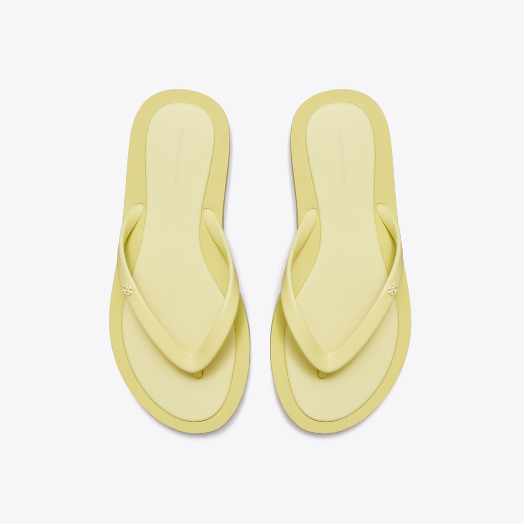 Tory Burch Kira Padded Flip-Flop SOFT YELLOW / SOFT YELLOW
