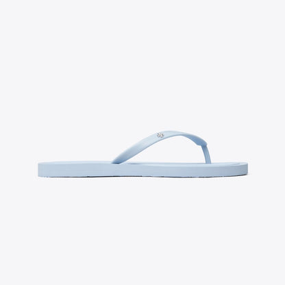 Tory Burch Kira Padded Flip-Flop ARIA BLUE / SILVER