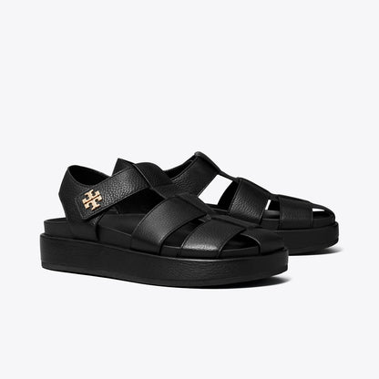 Tory Burch Kira Sport Fisherman Sandal PERFECT BLACK