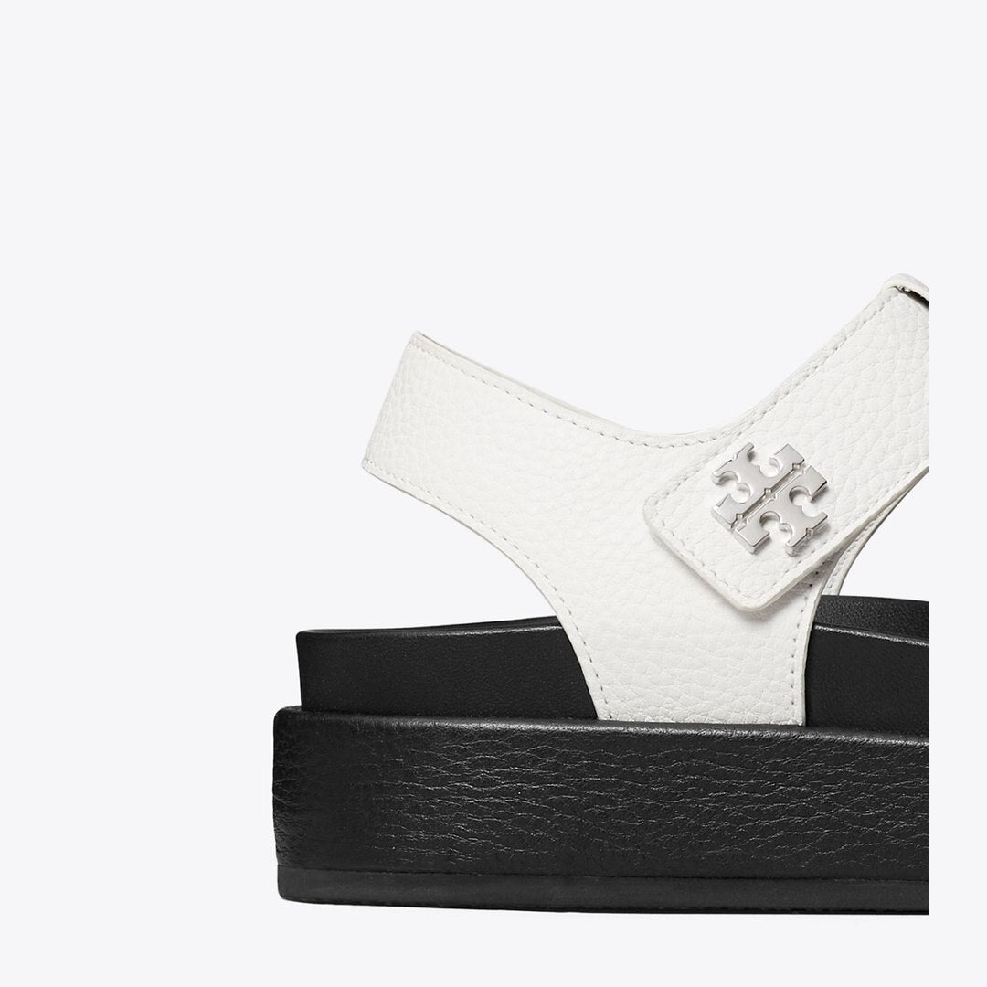 Tory Burch Kira Sport Fisherman Sandal WHITE