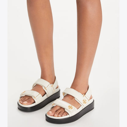 Tory Burch Kira Sport Sandal NEW IVORY