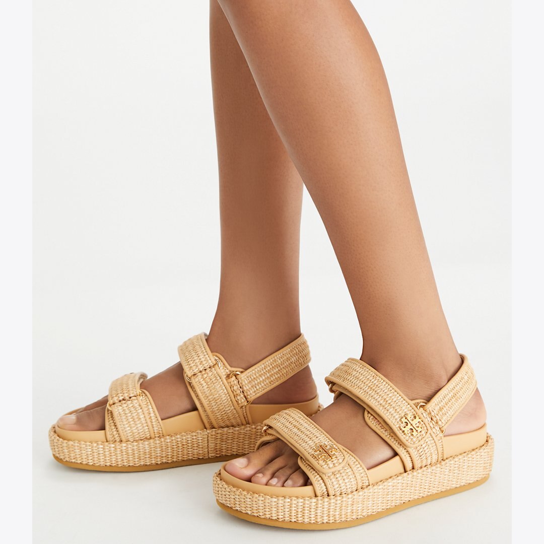 Tory Burch Kira Sport Sandal HAVANA SAND