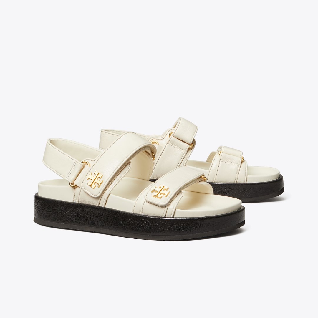 Tory Burch Kira Sport Sandal NEW IVORY