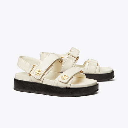 Tory Burch Kira Sport Sandal NEW IVORY