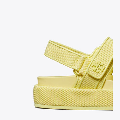 Tory Burch Kira Sport Sandal LEMON MIST / NEW IVORY