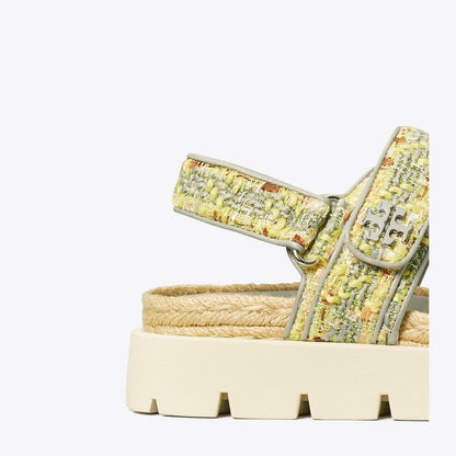 Tory Burch Kira Sport Sandal YELLOW MULTI / LOUTRE GRAY
