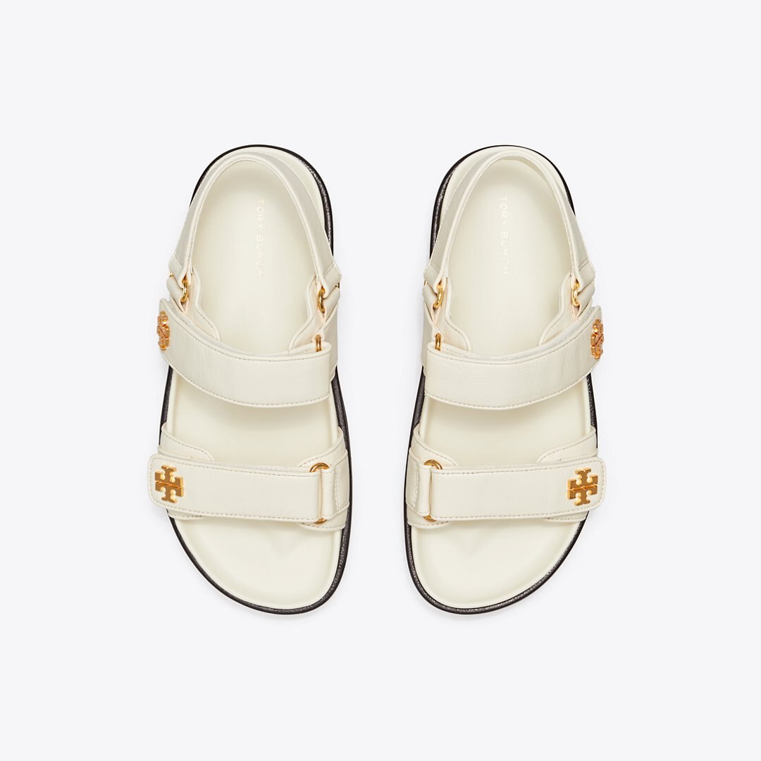 Tory Burch Kira Sport Sandal NEW IVORY