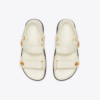 Tory Burch Kira Sport Sandal NEW IVORY