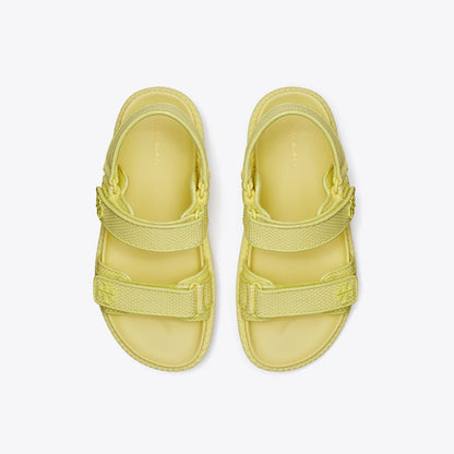 Tory Burch Kira Sport Sandal LEMON MIST / NEW IVORY