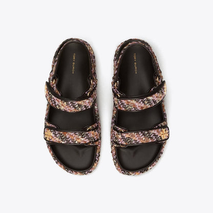 Tory Burch Kira Sport Sandal ROSA MULTI / COCOA