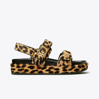 Tory Burch Kira Sport Sandal CLASSIC LEOPARD
