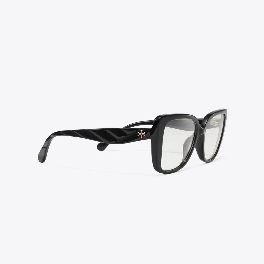Tory Burch Kira Square Eyeglasses BLACK