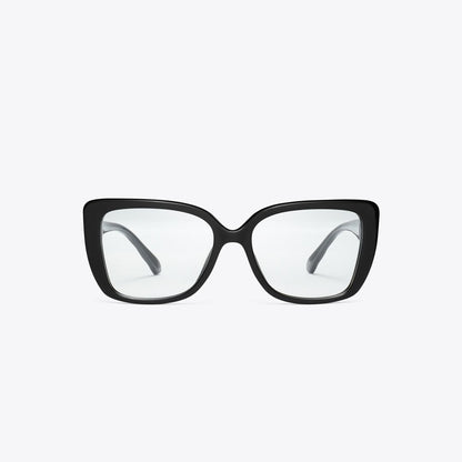 Tory Burch Kira Square Eyeglasses BLACK