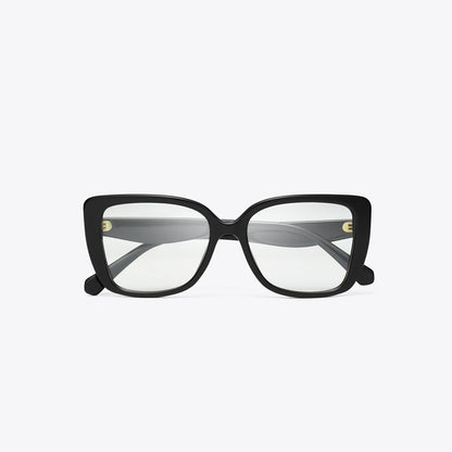 Tory Burch Kira Square Eyeglasses BLACK