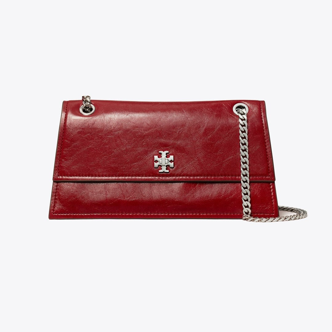 Tory Burch Kira Turnlock Shoulder Bag Red