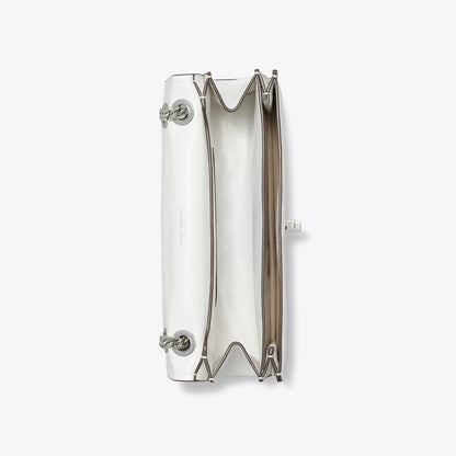 Tory Burch Kira Turnlock Shoulder Bag BIANCO