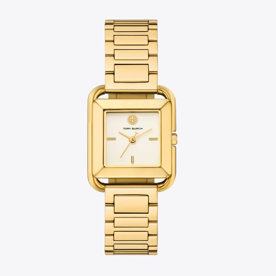 Tory Burch Kira Watch IVORY/GOLD