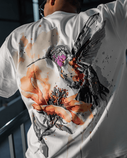 KISS OF NECTAR WHITE TEE - SULLITT
