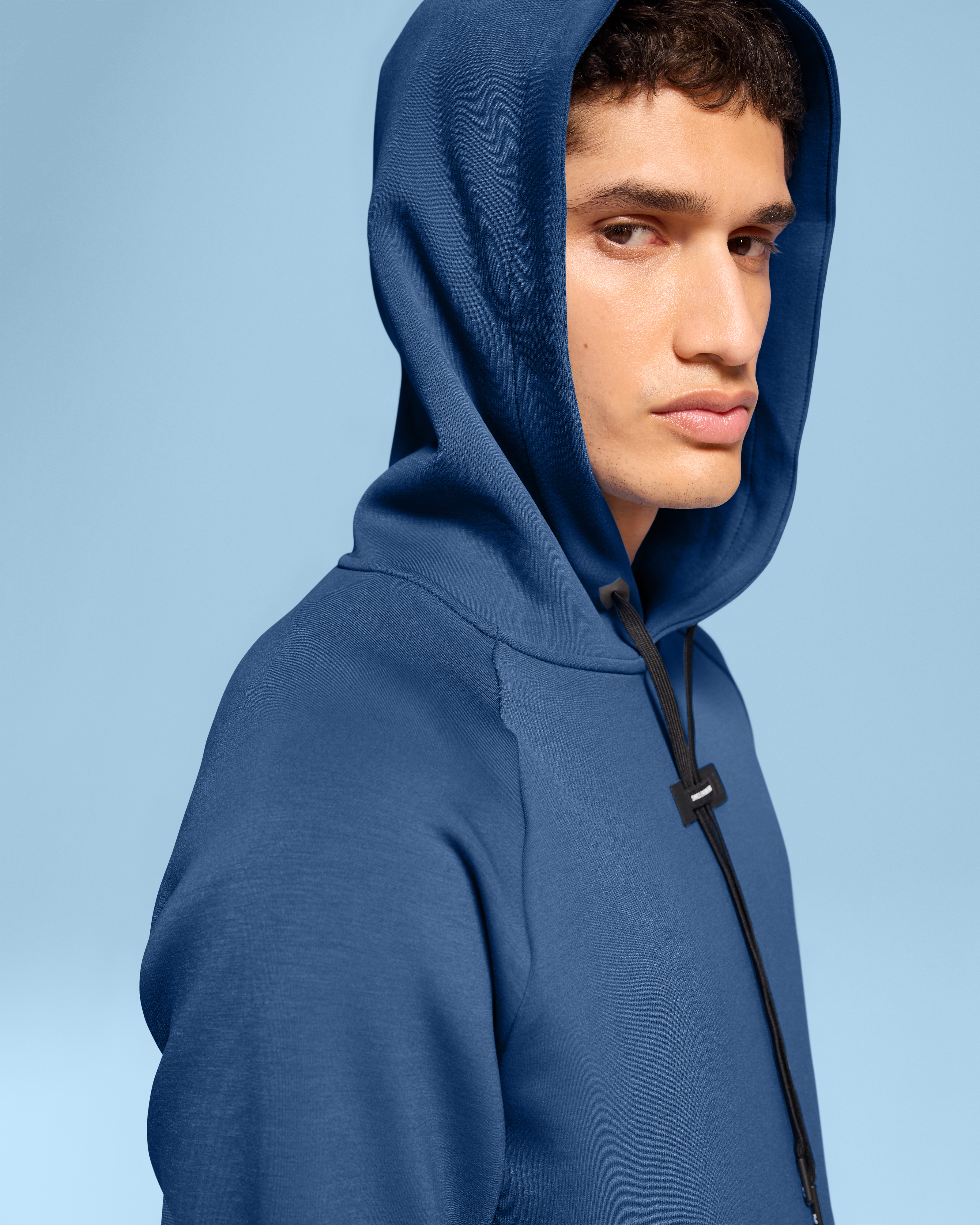on hoodie Fjord